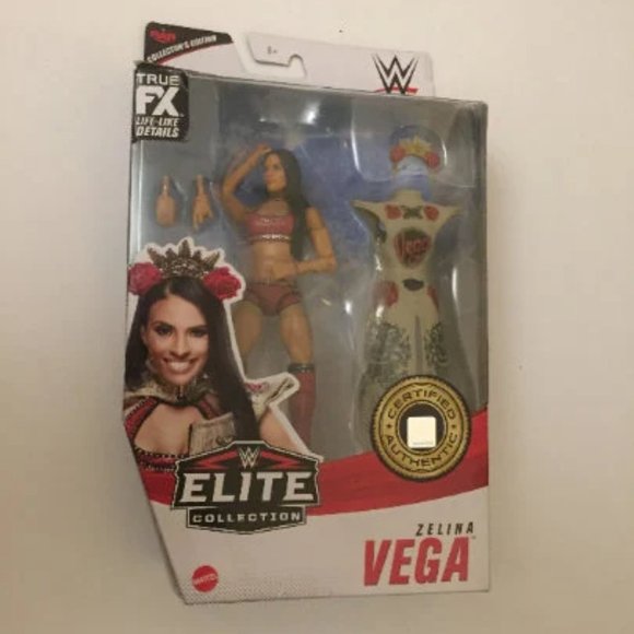 WWE Zelina Vega Elite Collection Action Figure, 6-in/15.24  NEW Mattel WWE Elite Collection Zelina Vega 6\'\' Action Figure